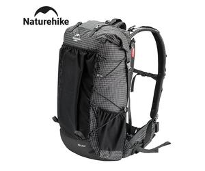 Naturehike Mountain Rucksack Rock 60/40+5L Interner Rahmen Wanderrucksack für Outdoor Camping Reisen Rucksackreisen mit Regenschutz 60L Schwarz