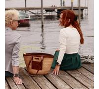 NATUREHOME Schultertasche Strandtasche Einkaufskorb Shopper