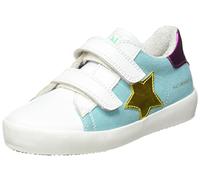 Naturino Annie HYBRID VL-Sneaker aus pflanzlichem Leder und Bio-Baumwolle azurblau 36