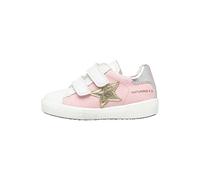 Naturino Annie HYBRID VL-Sneaker aus pflanzlichem Leder und Bio-Baumwolle Rosa 35