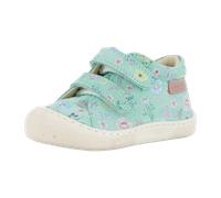 Lauflernschuh NATURINO "AMUR VL", Jungen, Gr. 25, mint, Veloursleder, geblümt, Schuhe Lauflernschuh, Babyschuh mit Print, Größenschablone zum Download (81342308-25) mint