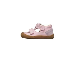 Naturino Barfußsandalen aus Leder und Wildleder, Hellrosa- 23