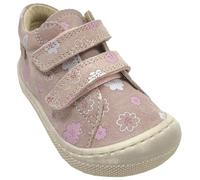 Naturino - Kid's Barefoot Amur VL Suede Printed - Barfußschuhe, Gr. 25, braun (Rose/Flower)