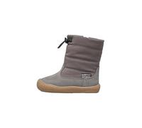 Naturino Barfußstiefel aus Leder und Stoff, grau, 26 EU