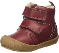 Naturino Bubble Vl Gefütterte Stiefeletten aus Nappaleder, Rot New Granate, 18 EU