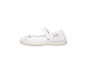 Naturino CLARIES 2-Ballerinas aus Stoff, weiß 33