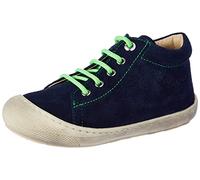 Naturino Cocoon Gymnastikschuh, Navy Green Fluo, 19 EU