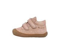 Naturino Cocoon VL-Lauflernschuhe aus Veloursleder in Glitter-Optik, Altrosa 25