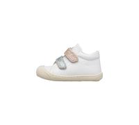 Naturino CORKEL VL Calf/Glitter White-Sky-Puder