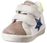 Naturino Dorrie VL-Sneakers aus Leder- und Veloursleder-Grau, weiß 31