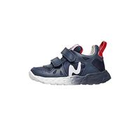 Naturino JODEN VL.-Sneaker aus Leder und Stoff mit Klettverschluss Marineblau 20