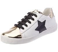 Naturino Jungen Mädchen Annie Zip Gymnastikschuh, Platinum Black, 20 EU