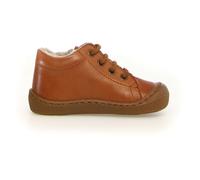 Naturino - Kid's Amur Nappa Spazz. Lined - Barfußschuhe, Gr. 21, braun/weiß (Cognac)