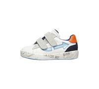 Naturino KRISTIL VL-Sneakers aus Leder und Gewebe-Weiß, weiß 27
