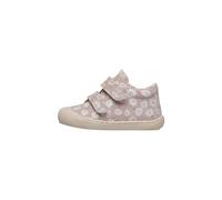 Naturino Lauflernschuhe aus Veloursleder mit Margeritenprint, Rosa 22