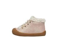 Naturino Lauflernschuhe aus Veloursleder und Wolle, Rosa- 23