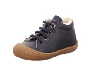 Naturino Lauflernstiefel warm Schnür bl für Kinder, blau, Größe 19 EU