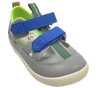 Naturino Leder Halbsandale/Barfußschuhe Barefoot Modell GIOMMY (Grau, EU Schuhgrößensystem, Grundschulkind, Numerisch, M, 28)