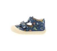 Naturino Leder-Halbsandalen "Puffy" in Blau - Größe 19 | Babysandalen