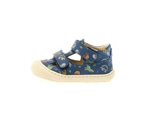 Naturino Leder-Halbsandalen "Puffy" in Blau - Größe 19 | Babysandalen