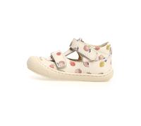 Naturino Leder-Halbsandalen "Puffy" in Creme - Größe 19 | Babysandalen