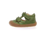 Naturino Leder-Halbsandalen "Puffy" in Grün - Größe 19 | Kindersandalen