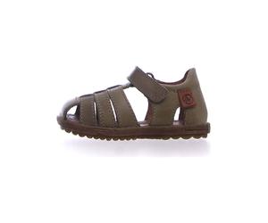 Naturino Leder-Halbsandalen "See" in Khaki - Größe 25 | Babysandalen