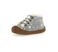 Naturino Leder-Lauflernschuhe "Lallit" in Grau - Größe 19 | Lauflernschuhe