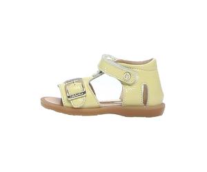 Naturino Leder-Sandalen "Quarzo" in Gelb - Größe 22 | Babysandalen