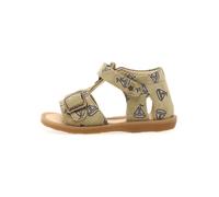 Naturino Leder-Sandalen "Quarzo" in Khaki - Größe 24 | Babysandalen