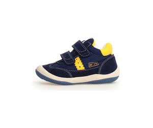 Naturino Leder-Sneakers "Go" in Dunkelblau - Größe 24 | Babysneakers