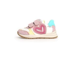 Naturino Leder-Sneakers "Quelly" in Rosa - Größe 23 | Babysneakers