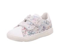 Naturino Mä. Halbschuh Klett Blumen für Kinder, weiß, Größe 23 EU