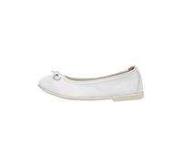Naturino Margot-Ballerinas aus Metallic-Leder Silber 32