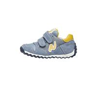 Naturino Sammy 2 VL.-Sneakers aus Leder und Stoff, azurblau 30
