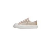 Naturino Sneaker aus Stoff mit Glitzer, Gold 32