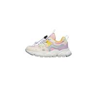 Naturino Sneakers aus Kunstleder und technischem Gewebe, Rosa-Himmelblau-weiß 28