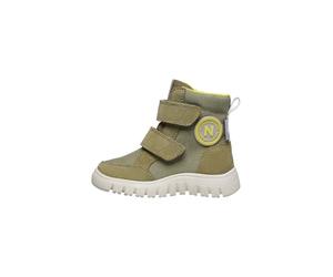 Naturino Stiefel aus Veloursleder und technischem Gewebe, Dunkelgrün- 40