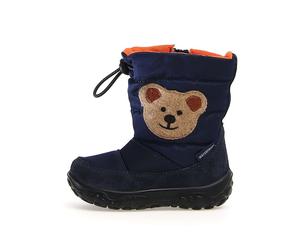 Naturino Winterboots "Poznurr Bear" in Dunkelblau - Größe 20 | Baby Stiefel Boots