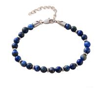 Naturstein Armband Lapis Lazuli 19+5cm Naturstein Armband Lapis