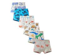NATUST Jungen Boxershorts aus Baumwolle Musterdruck Unterhosen 6er Pack SET2 2-3 Jahre/100