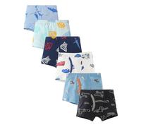 NATUST Jungen Boxershorts aus Baumwolle Musterdruck Unterhosen 6er Pack SET5 8-9 Jahre/150