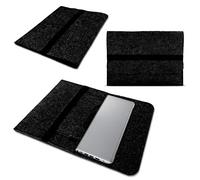 NAUC Lenovo Thinkpad Yoga 370 Tasche Hülle Filz Sleeve Case Schutzhülle Notebook Cover, Farben:Dunkel Grau