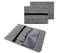 NAUC Schutzhülle kompatibel mit Asus Zenbook Pro 14 Duo Hülle Notebook Sleeve Laptop Tasche hochwertiger Filz Laptoptasche 14,5 Zoll, Farben:Grau