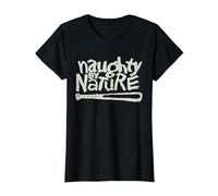 Naughty by Nature Green Matcha Logo T-Shirt, Damen, Schwarz, 3XL