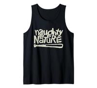 Naughty By Nature Green Matcha Logo Tank Top
