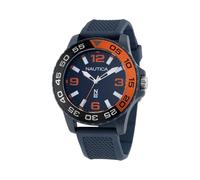 NAUTICA Blau Synthetische Sportuhr Einheitsgröße