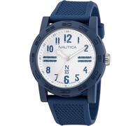 NAUTICA Blaue Synthetik Sportuhr Einheitsgröße