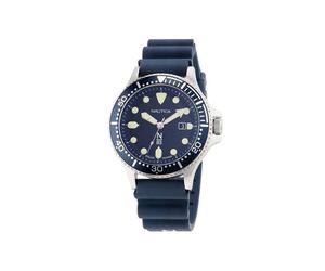 NAUTICA Blaue Synthetik Sportuhr Einheitsgröße