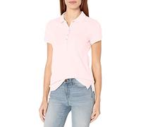 Nautica Damen 5-button Short Sleeve Breathable 100% Cotton Poloshirt, Pink - Cradle Pink, M EU